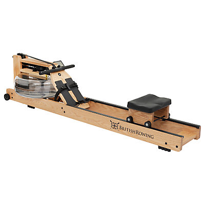 WaterRower British Rowing Machine with S4 Performance Monitor, White Oak